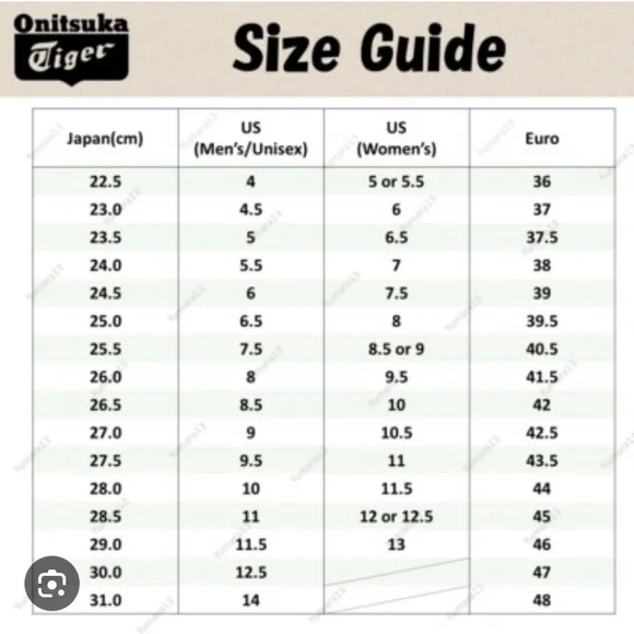 Brand New Onitsuka Tiger Mexico 66 red, green, beige - Picture 7 of 8